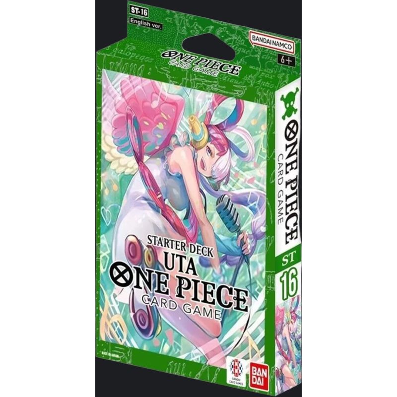 One Piece TCG Starter Deck UTA GREEN ST-16 Bandai Namco (50-Card Deck)