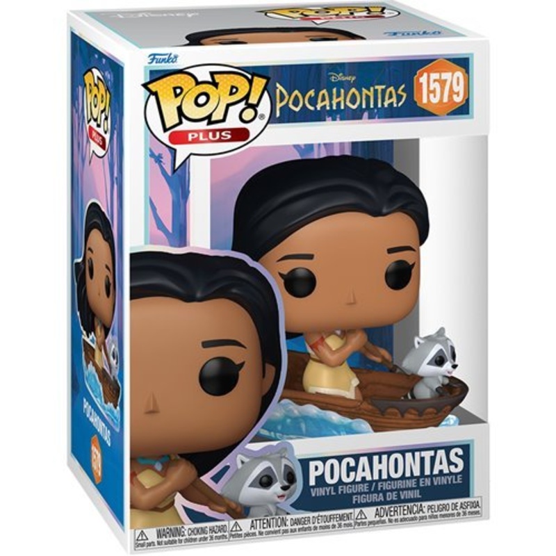 Pocahontas (Riverbend) Funko Pop! Plus Disney Pocahontas - Approx. 3 1/2" Collectible Vinyl Figure #1579 Bundled with Display Box Protector Case