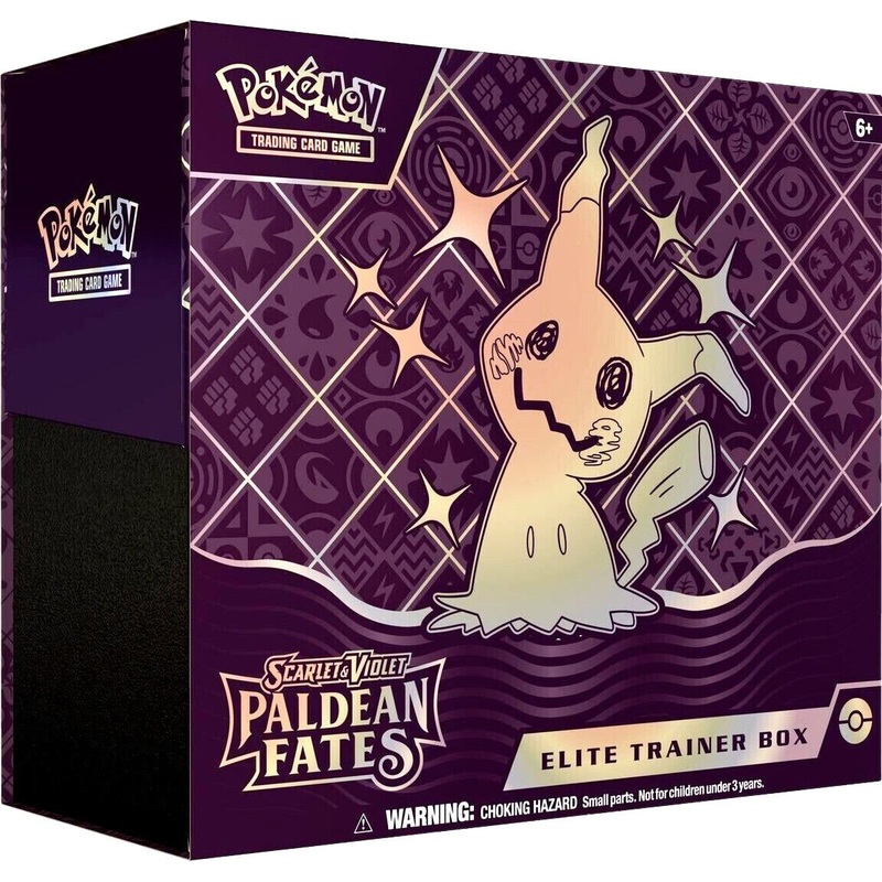 Pokemon TCG Scarlet & Violet Paldean Fates ETB Elite Trainer Box Sealed