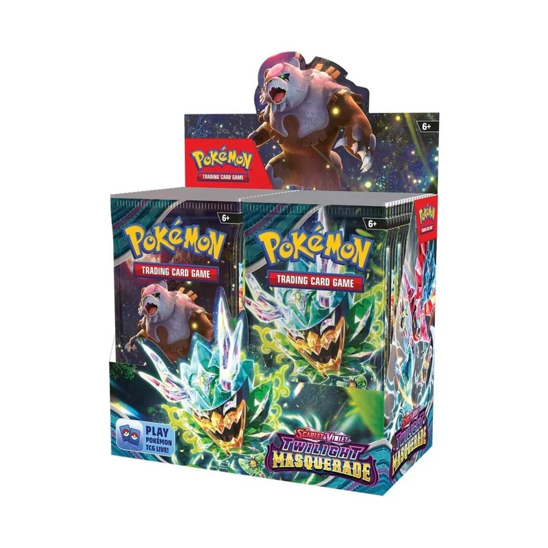Pokemon Twilight Masquerade Booster Box - Sealed -36 Packs