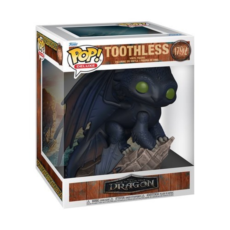 Toothless #1792 Funko Pop! Deluxe How to Train Your Dragon Live Action - Approx. 6 1/2" Collectible Vinyl Figure