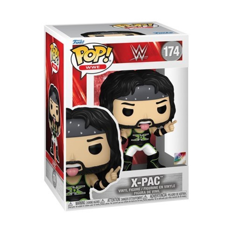 X-Pac D-Generation X Funko Pop! WWE - Approx. 4" Collectible Vinyl Figure #174 Bundled with Display Box Protector Case