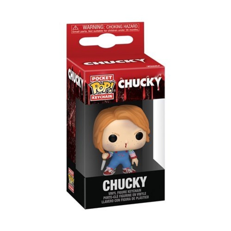 Chucky Funko Pocket Pop! Keychain Child's Play - Approx. 1 1/2" Collectible Vinyl Figure - Estimated Arrival: Sept. 2025 (PRE-SALE)