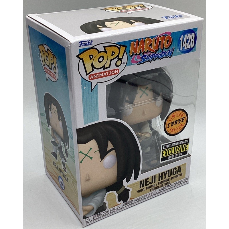 Funko Pop! Naruto Shippuden Neji Hyuga #1428 (Chase) Entertainment Earth LE