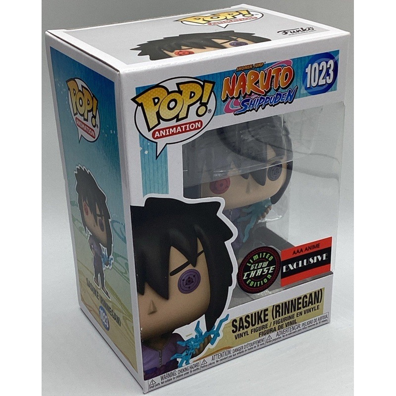 Funko Pop! Naruto Shippuden Sasuke (Rinnegan) LE Chase Glow AAAAE #1023