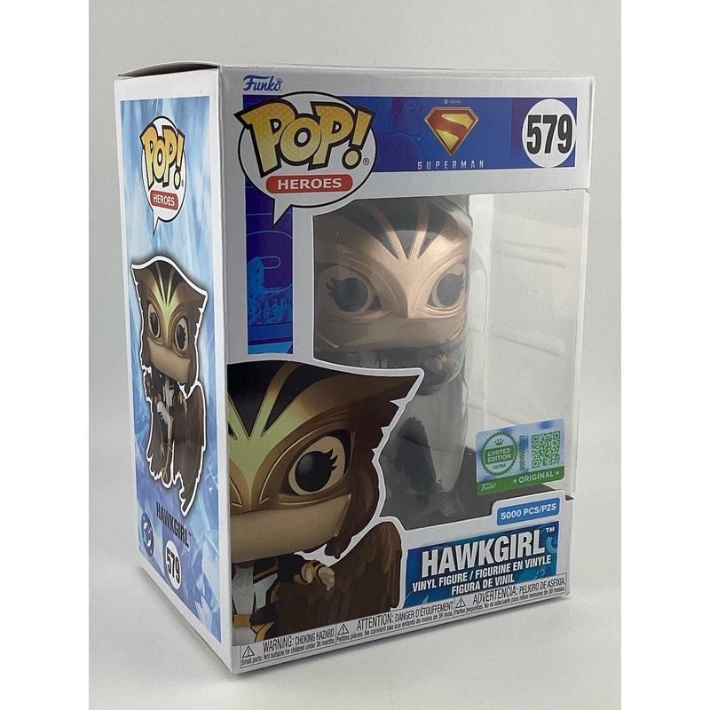 Funko Pop! Superman : Hawkgirl #579 Limited Edition 5000 PCS With Protector