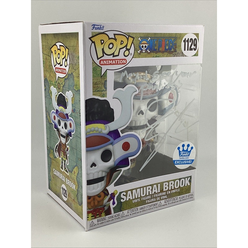 Funko Pop! Vinyl: One Piece - Samurai Brook - Sgnd Ian Sinclair #1129