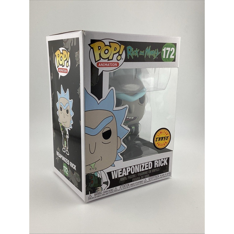 Funko Pop! Vinyl: Rick and Morty - Rick Sanchez (Weaponized) (Chase) #172