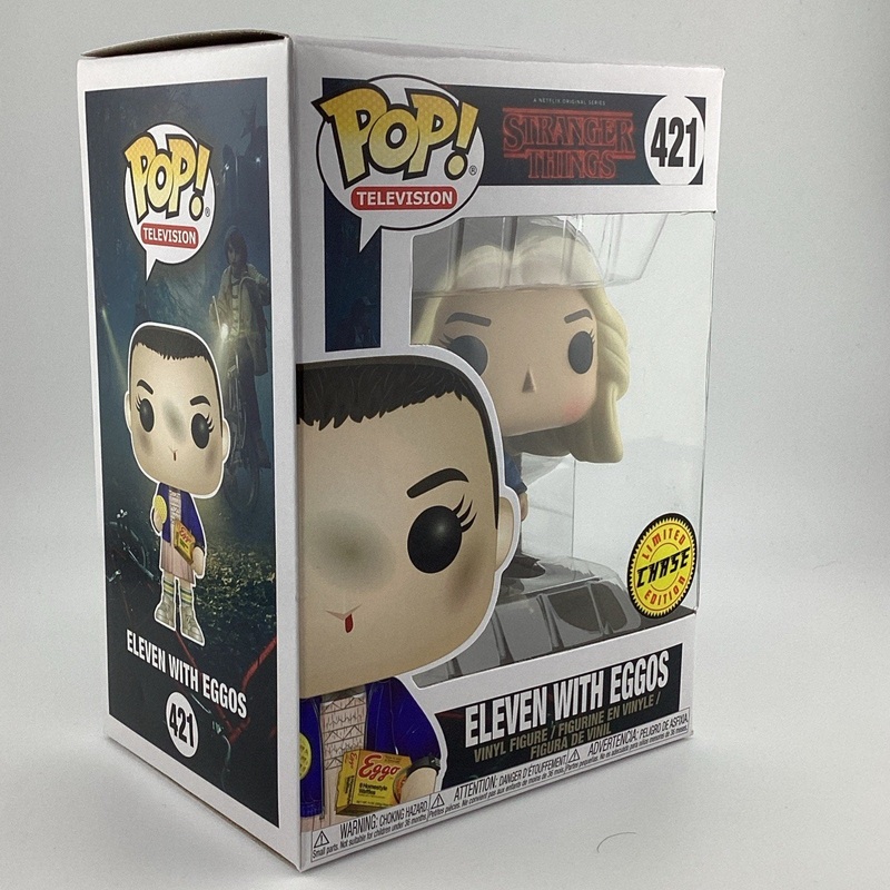 Funko Pop! Vinyl: Stranger Things - Eleven with Eggos (Chase) #421