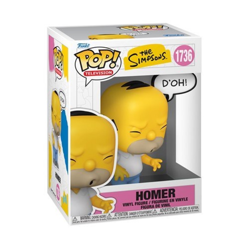Homer #1736 Sayings Funko Pop! Television The Simpsons - Approx. 4 1/2" Collectible Vinyl Figure Bundled with Display Box Protector Case - Estimated Arrival: Aug. 2025 (PRE-SALE)