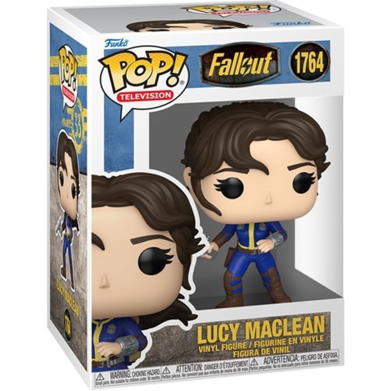 Lucy MacLean #1764 Funko Pop! Television Fallout (TV Show) - Approx. 3 3/4" Collectible Vinyl Figure Bundled with Display Box Protector Case - Estimated Arrival: Aug. 2025 (PRE-SALE)
