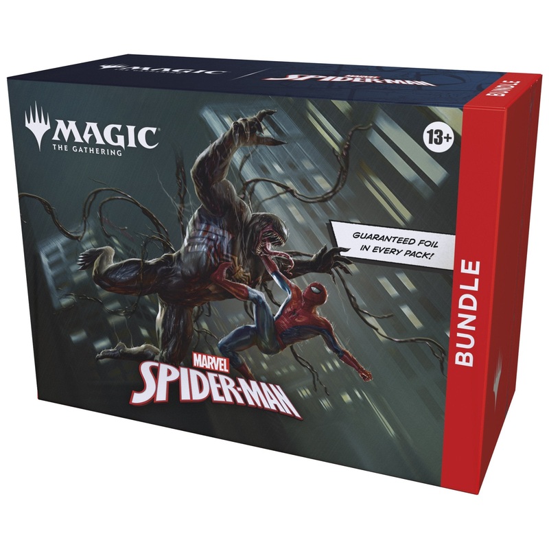Magic: The Gathering Marvel Spider-Man MTG Bundle  Play Boosters, Promo Card & Lands (TCG Collector Box) *PRE-SALE* Release Date 9/26