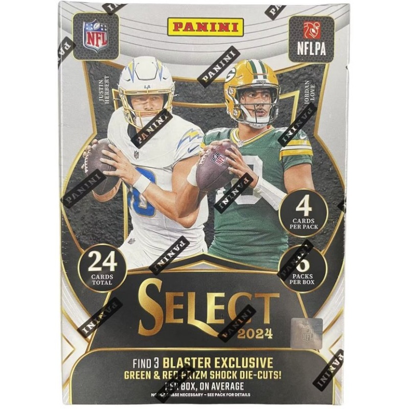 Panini Select 2024 Football Green Red Blaster - NFL Trading Card