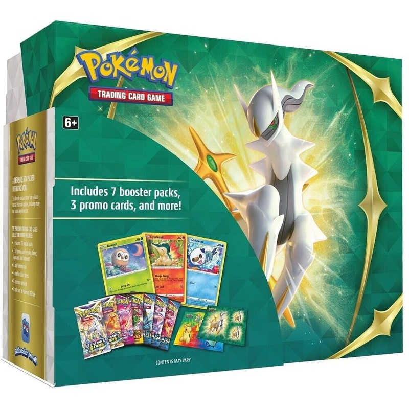 Pokmon TCG: Arceus Collector Bundle  Booster Packs, Promo Cards, Stickers, and More