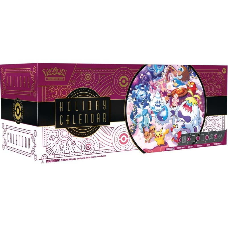 Pokmon TCG: Holiday Calendar 2025  25 Days of Surprises with 8 Festive Foil Cards, 6 Booster Packs, 7 Fun Packs, 2 Coins, 2 Sticker Sheets & Code Card  Seasonal Gift for Kids & Collectors - EA: Aug. 2025 (PRE-SALE)
