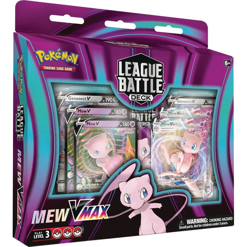 Pokmon TCG League Battle Deck  Mew VMAX 60-Card Ready-to-Play Deck