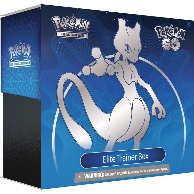 Pokmon TCG: Pokmon GO Elite Trainer Box (ETB) - Mewtwo Promo, Booster Packs & Energy Cards