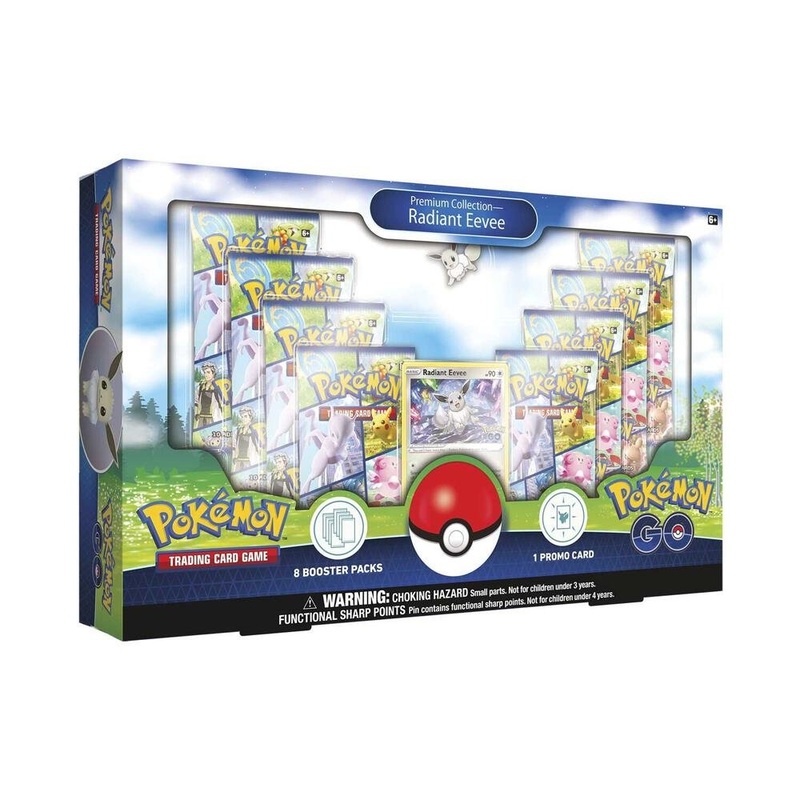Pokmon TCG: Pokmon Go Radiant Eevee Premium Collection  Booster Packs & Promo Card