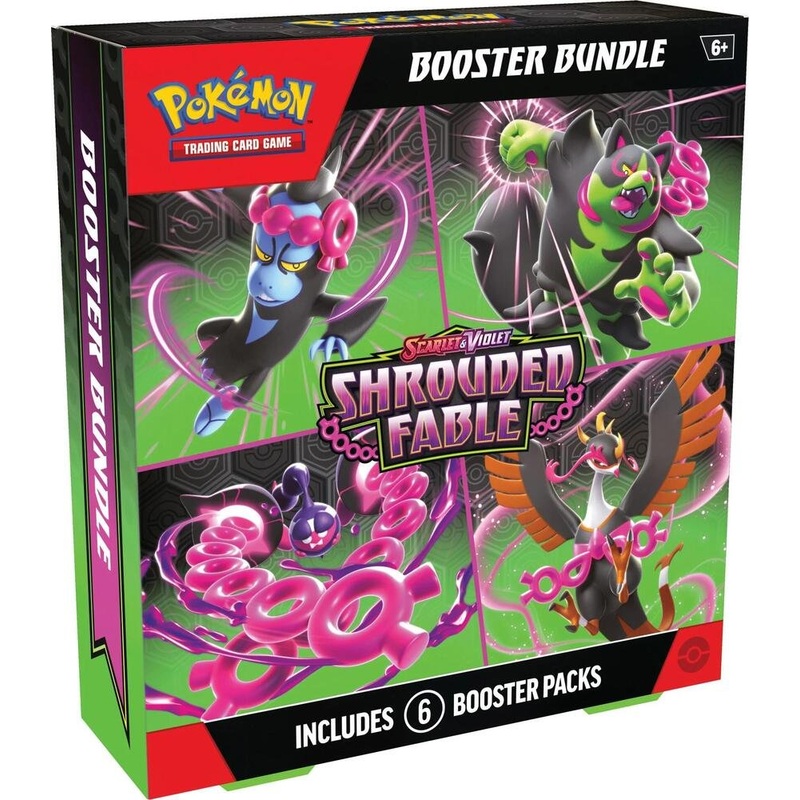 Pokmon TCG Scarlet & Violet Shrouded Fable Booster Bundle