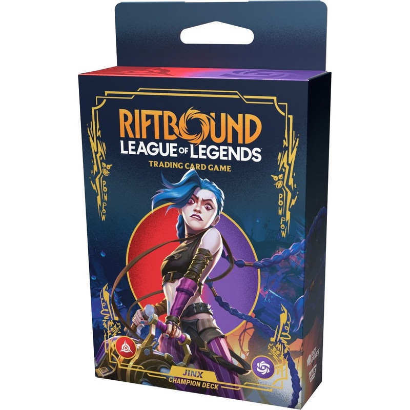 Riftbound League of Legends Trading Card Game: Jinx Champion Deck *Pre-Sale* October 2025 Release