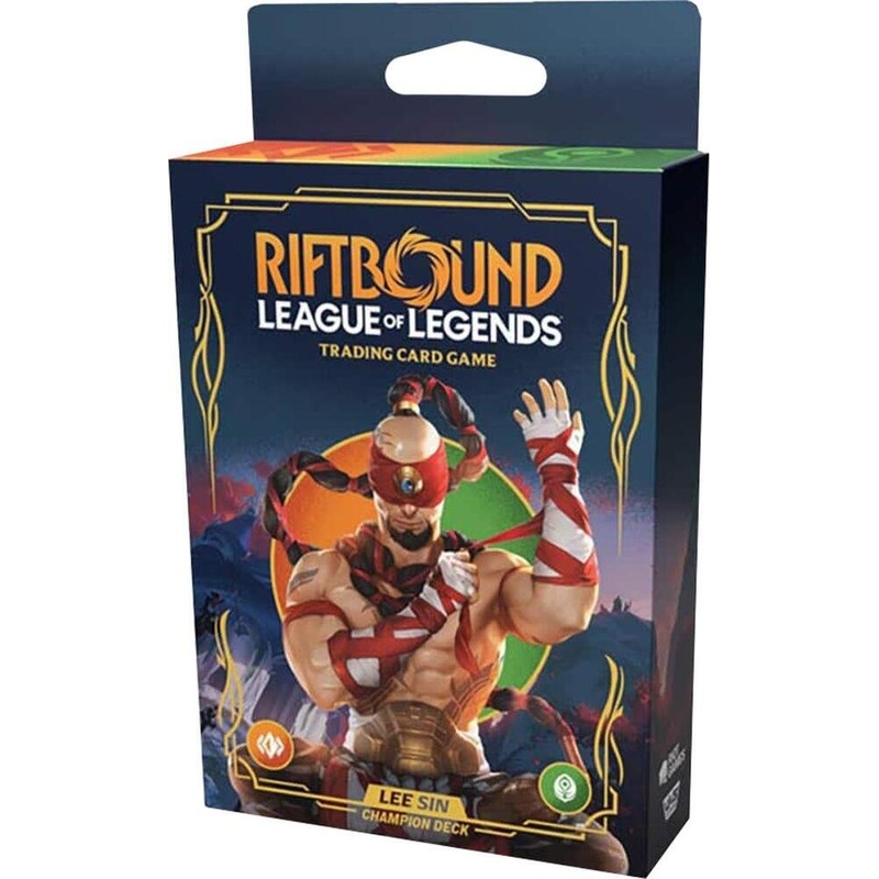 Riftbound League of Legends Trading Card Game: Lee Sin Champion Deck *Pre-Sale* October 2025