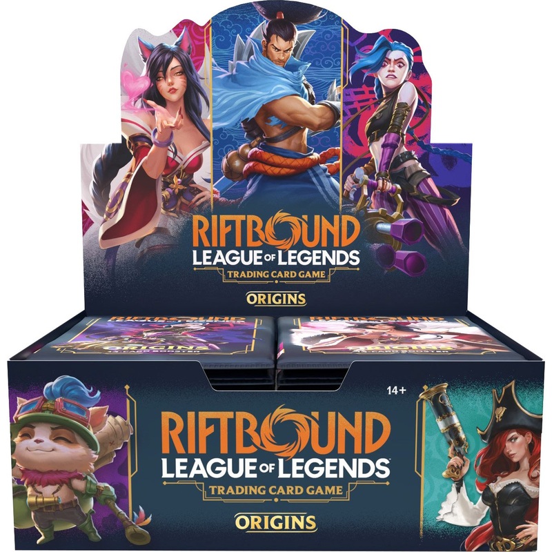 Riftbound League of Legends Trading Card Game: Origins Booster Box *Pre-Sale* Release October 2025