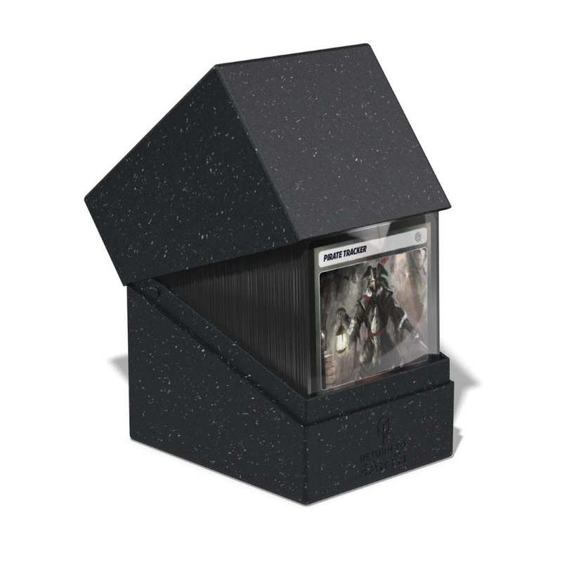 Ultimate Guard Boulder 133+ Return to Earth Deck Box  Black | MTG & TCG Storage Case