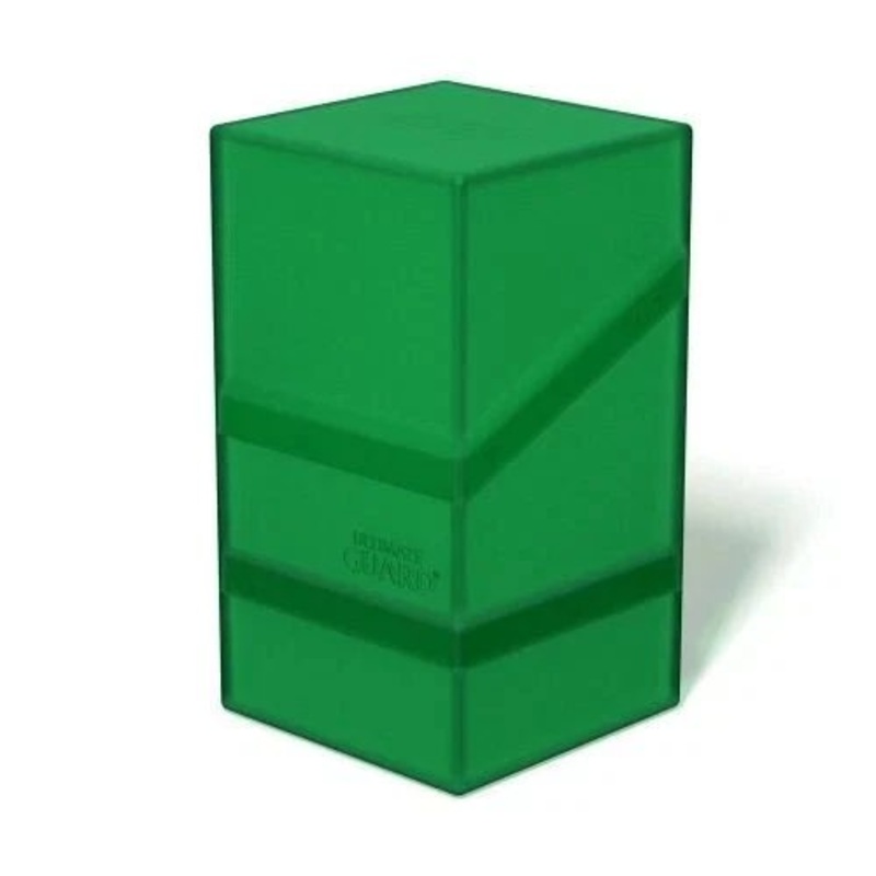 Ultimate Guard Boulder N Tray 100+ Deck Box - Emerald | TCG & MTG Card Storage
