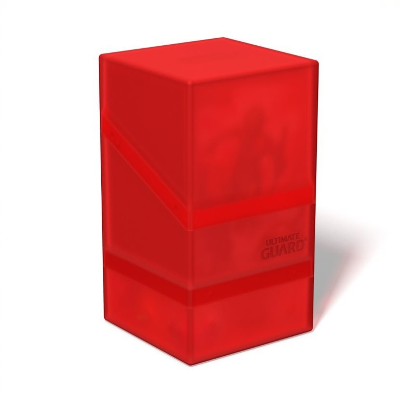 Ultimate Guard Boulder N Tray 100+ Deck Box  Ruby | Magic TCG Deck Case