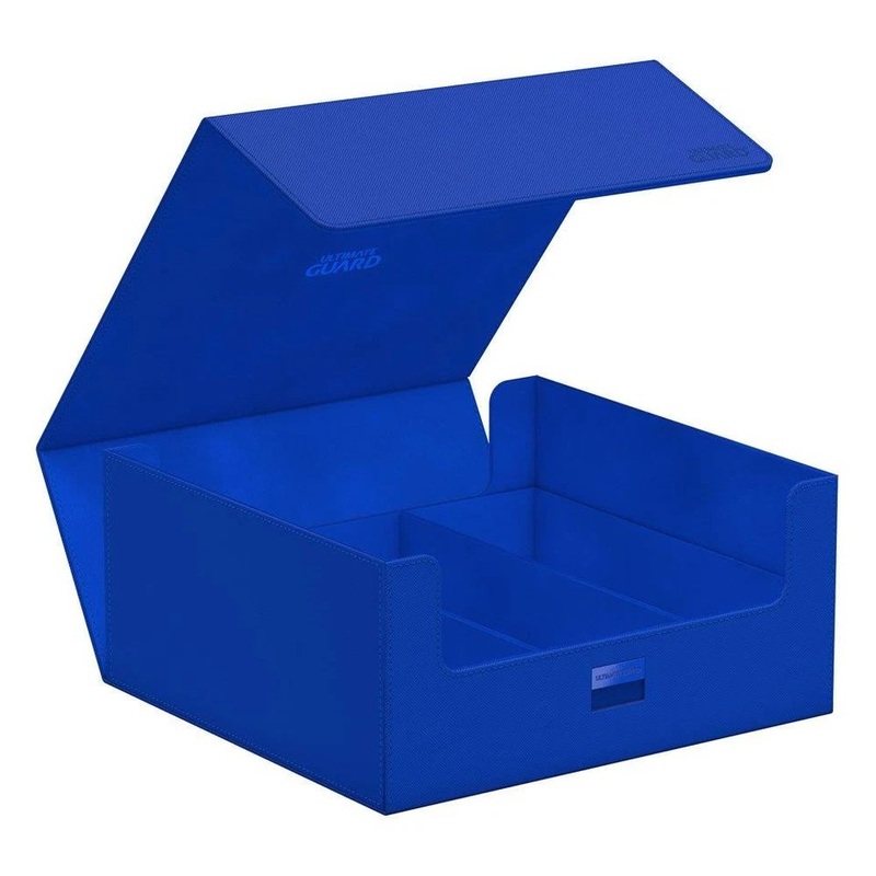 Ultimate Guard Treasurehive 90+ Card Storage Case  Blue | TCG & MTG Box Organizer