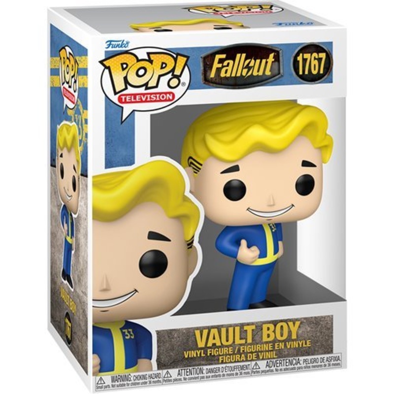 Vault Boy #1767 Funko Pop! Television Fallout (TV Show) - Approx. 4" Collectible Vinyl Figure Bundled with Display Box Protector Case - Estimated Arrival: Aug. 2025 (PRE-SALE)