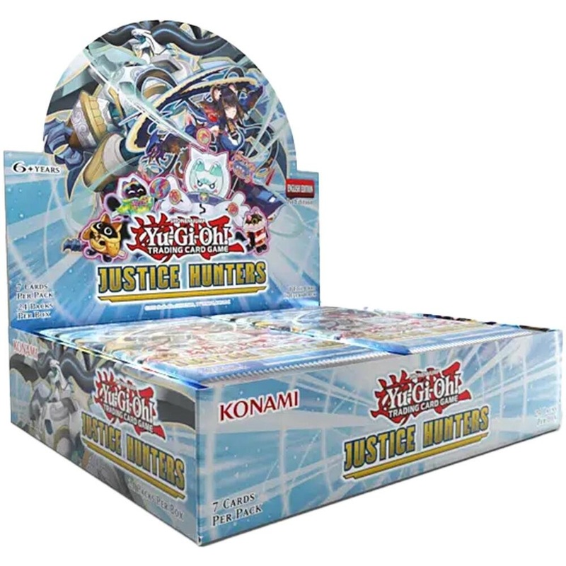 Yu-Gi-Oh! Justice Hunters Booster Box  Official Yugioh Trading Cards & Collector Booster Packs