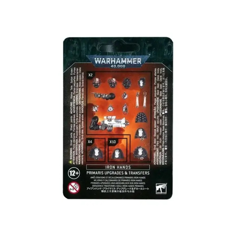 Space Marines (Iron Hands) - Primaris Upgrades & Transfers