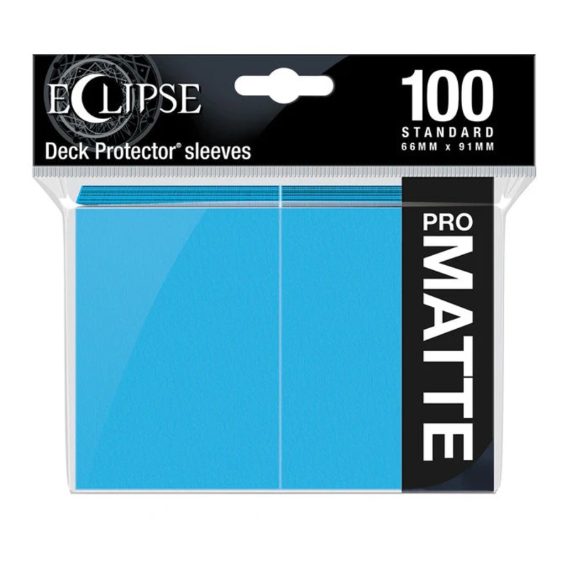 Ultra Pro Eclipse Matte Deck Protector Sleeves  Sky Blue (100 Count)