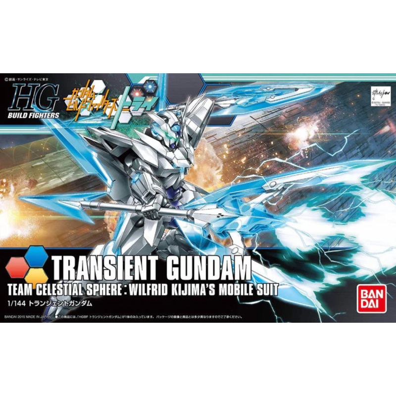 BANDAI Hobby HGBF 1/144 Transient Gundam