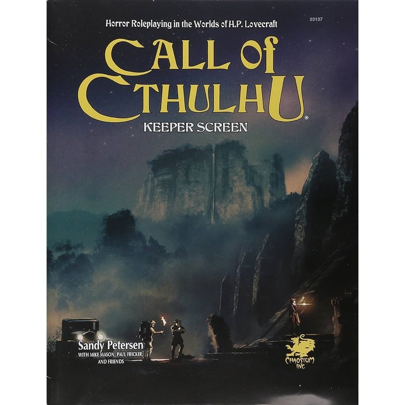 Call of Cthulhu (7th Edition): Keeper Screen