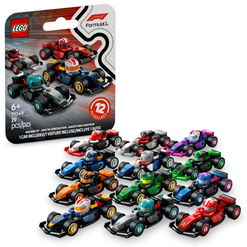 F1 Collectible Race Cars Building Kit - Limited Edition Model