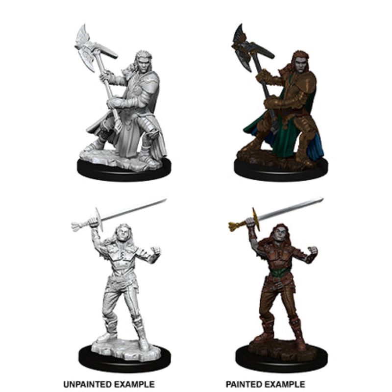Nolzurs Marvelous Miniatures: Female Half-Orc Fighter