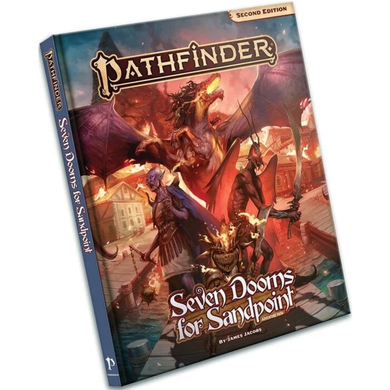 Pathfinder RPG 2E Adventure Path Seven Dooms for Sandpoint Hardcover