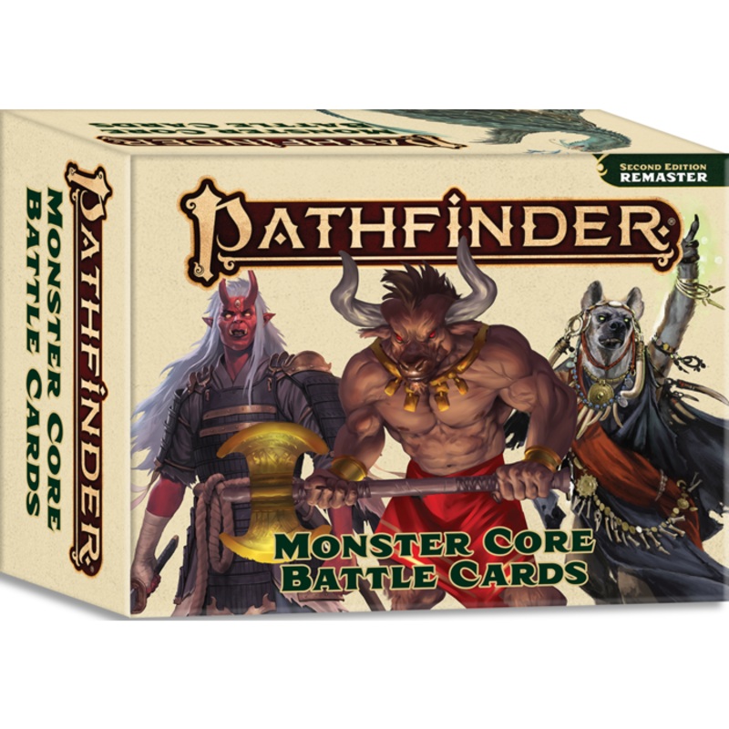 Pathfinder RPG 2E Remastered Monster Core Battle Cards