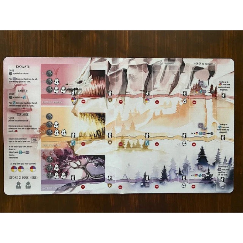 Wyrmspan Natural Rubber Mat