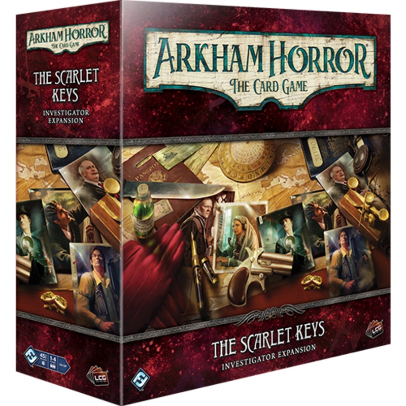 Arkham Horror: Scarlet Keys Investigator Expansion