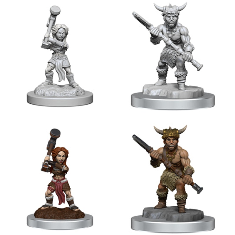 Nolzurs Marvelous Miniatures: Halfling Barbarians
