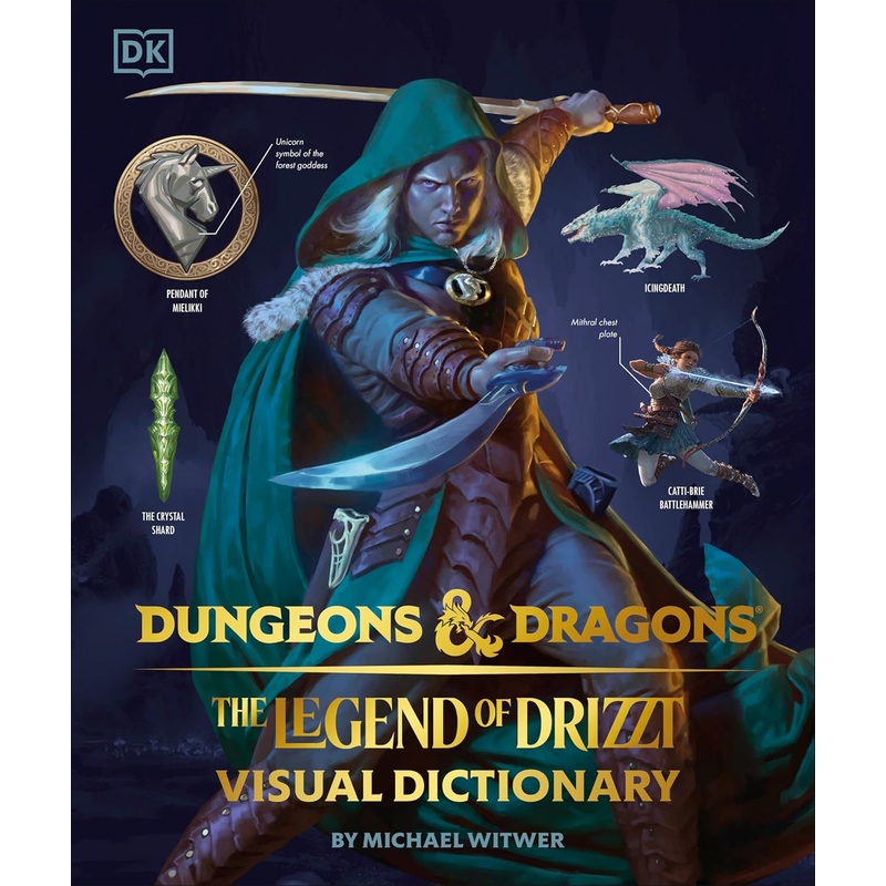 Dungeons and Dragons The Legend of Drizzt Visual Dictionary