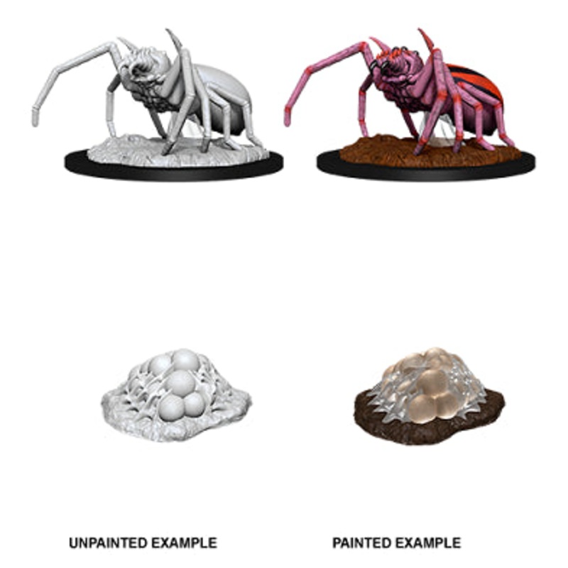 Nolzurs Marvelous Miniatures: Giant Spider & Egg Clutch