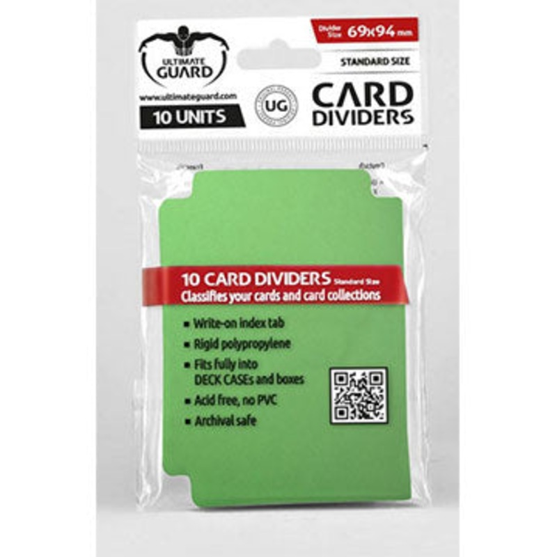 UG Card Dividers Green