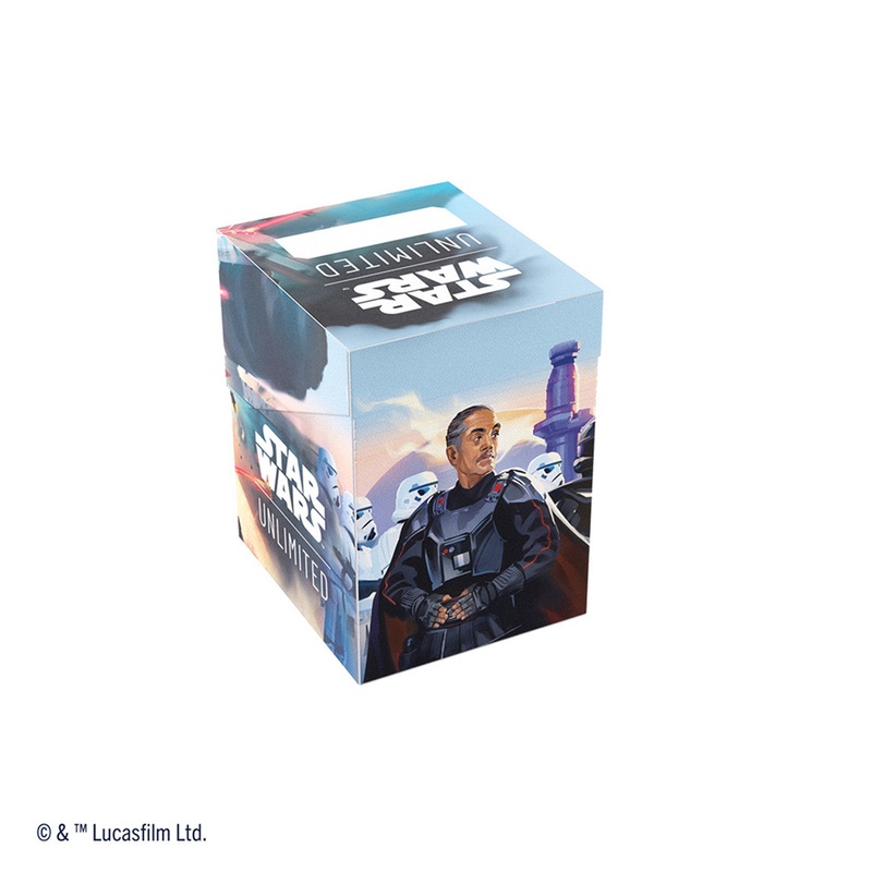 Gamegenic Deck Box: Star Wars Unlimited  Soft Crate  Mandalorian/Moff Gideon