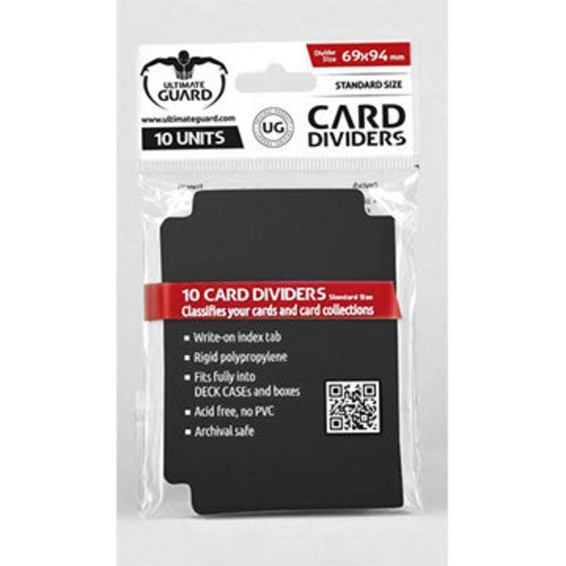 Ultimate Guard Card Dividers Black