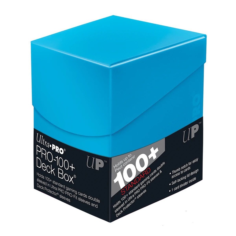 Ultra Pro Eclipse PRO-100+ Deck Box  Sky Blue