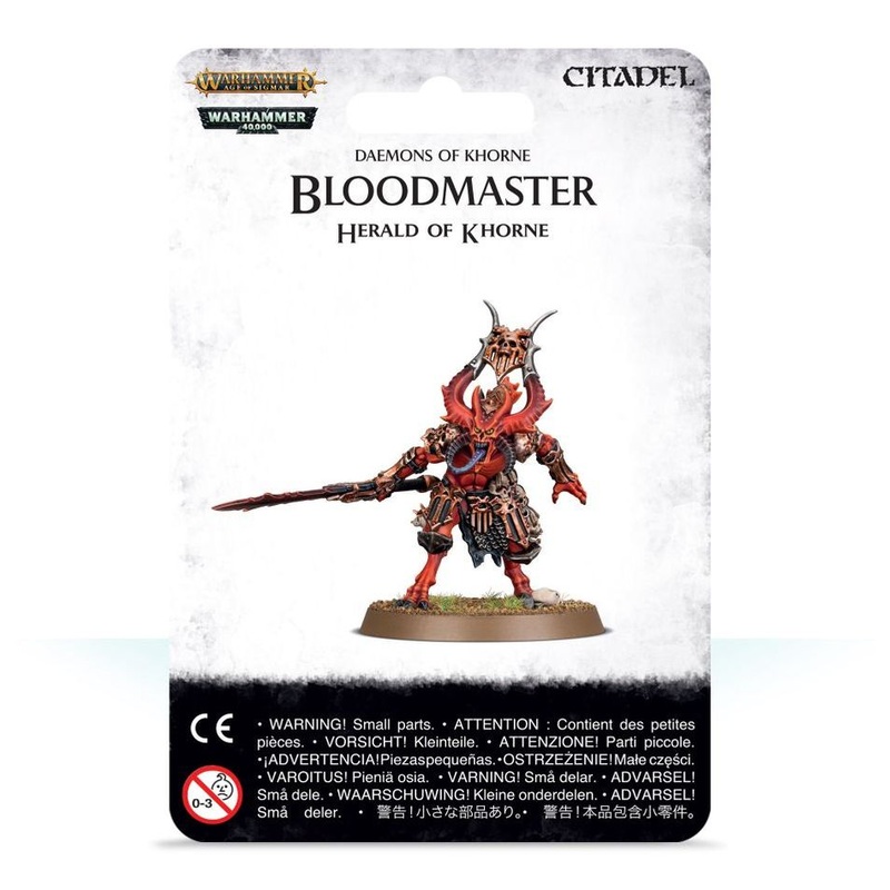 Daemons of Khorne: Bloodmaster, Herald of Khorne